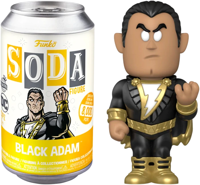 Funko - Vinyl Soda Heroes - DC Black Adam W/Chase