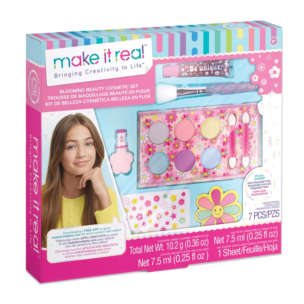 Make It Real Blooming Beauty Cosmetic Set - 7 Pcs