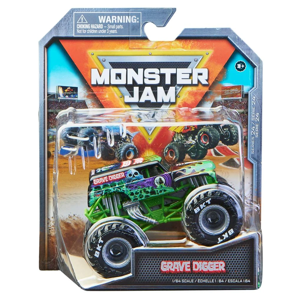 Monster Jam 1:64 Vehicles Assorted