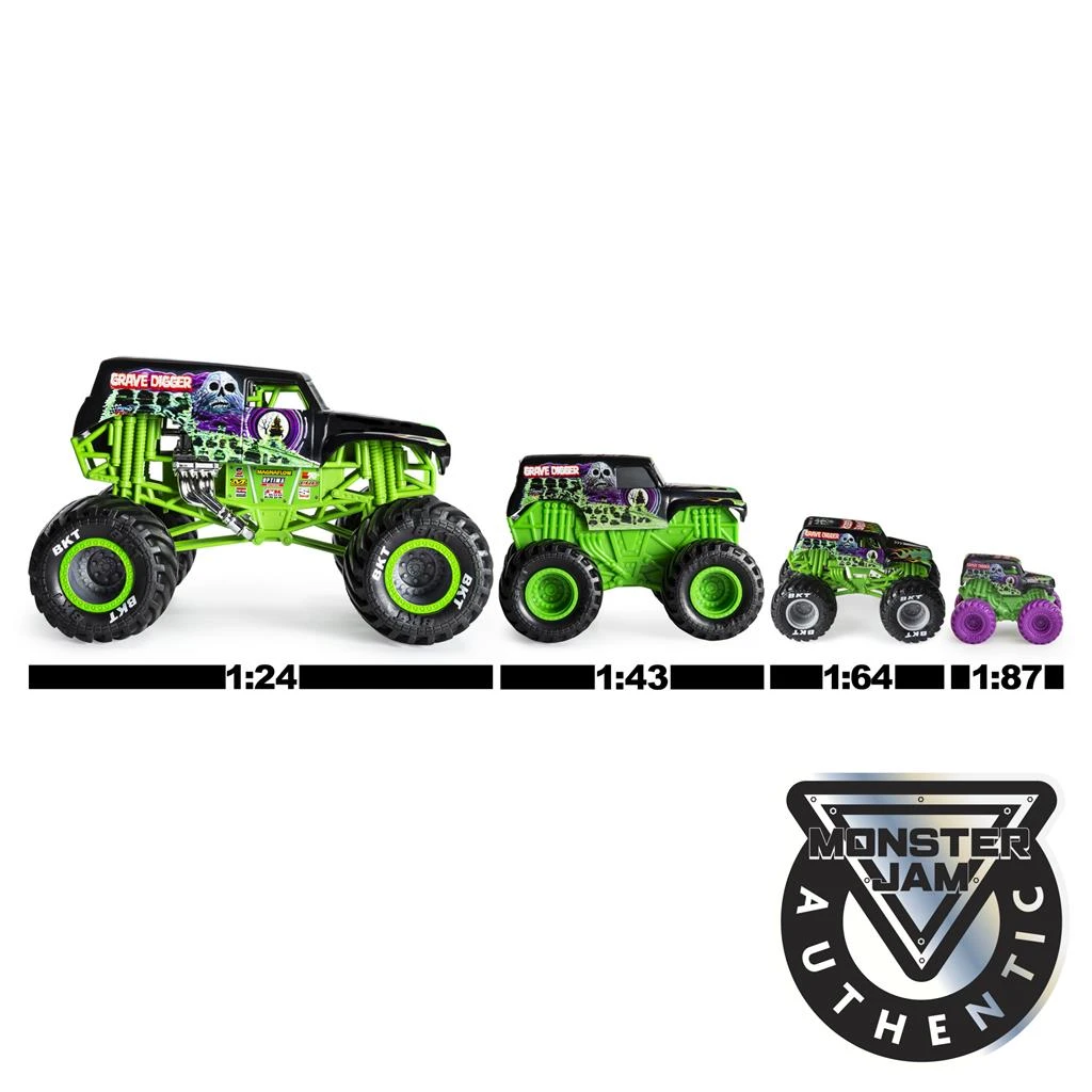 Monster Jam 1:64 Vehicles Assorted
