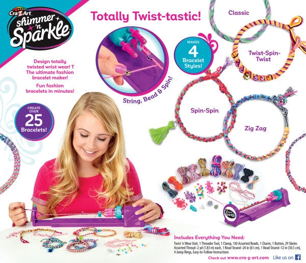 Crazart Shimmer N Sparkle Twist N Wear Fashion Maker