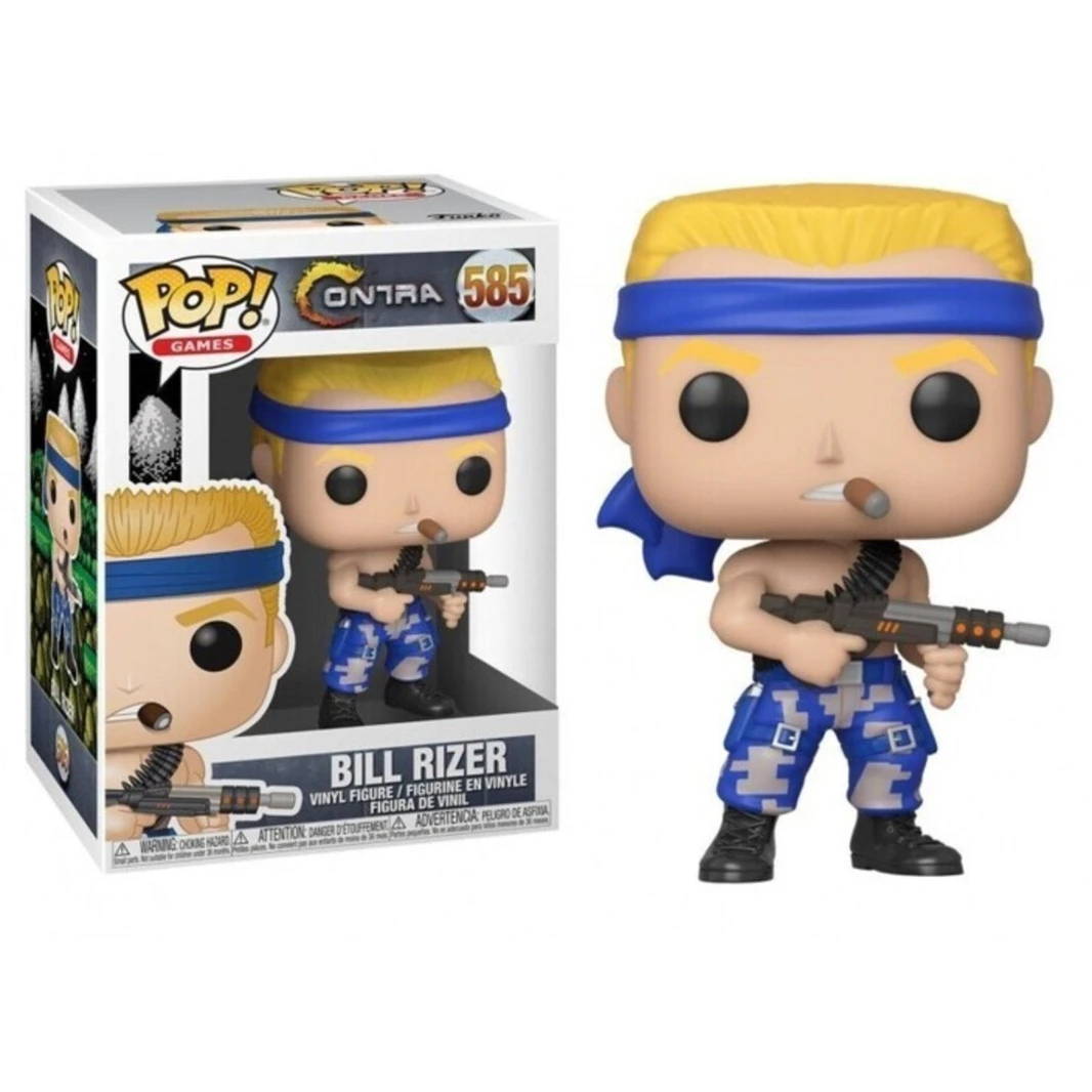 Funko Pop Games Contra Bill