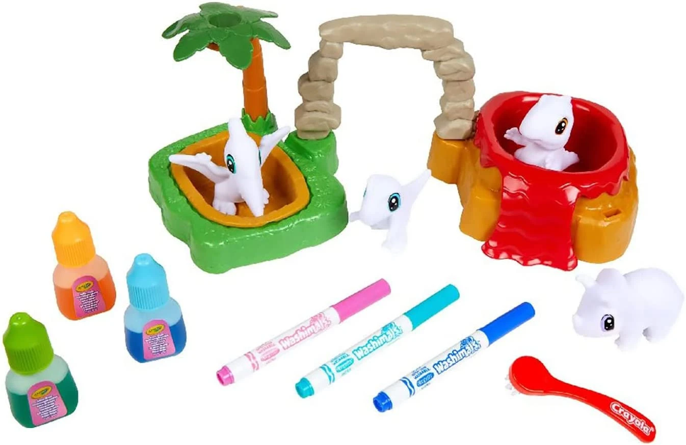 Crayola Washimals Dinosaur Island Playset