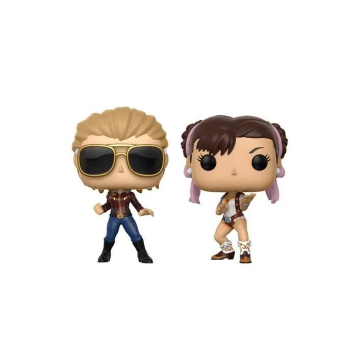 Funko Pop Games Marvel Vs Capcom 2PK Captain Marvel Vs. Chun-Li
