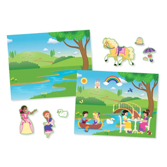 Melissa & Doug: Reusable Sticker Pad - Princess Castle