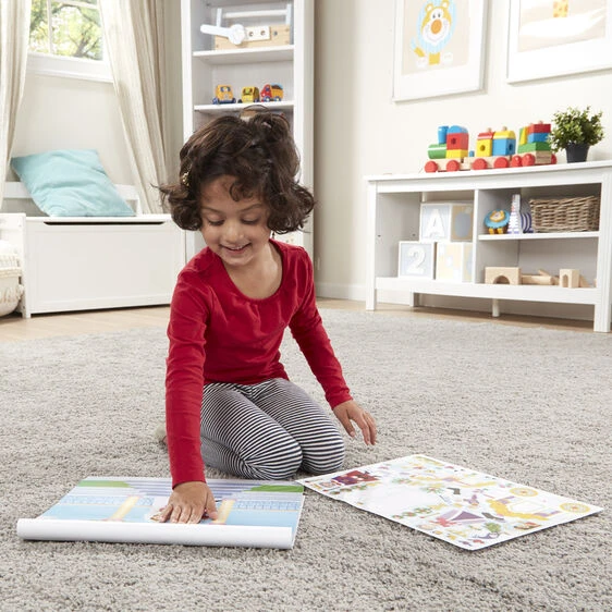 Melissa & Doug: Reusable Sticker Pad - Princess Castle