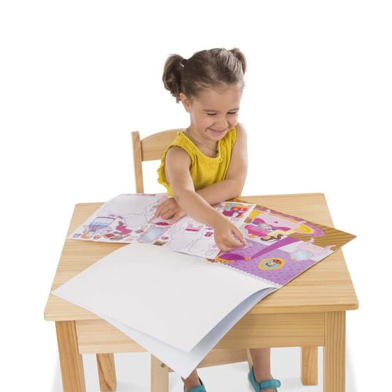 Melissa & Doug: Reusable Sticker Pad - Princess Castle