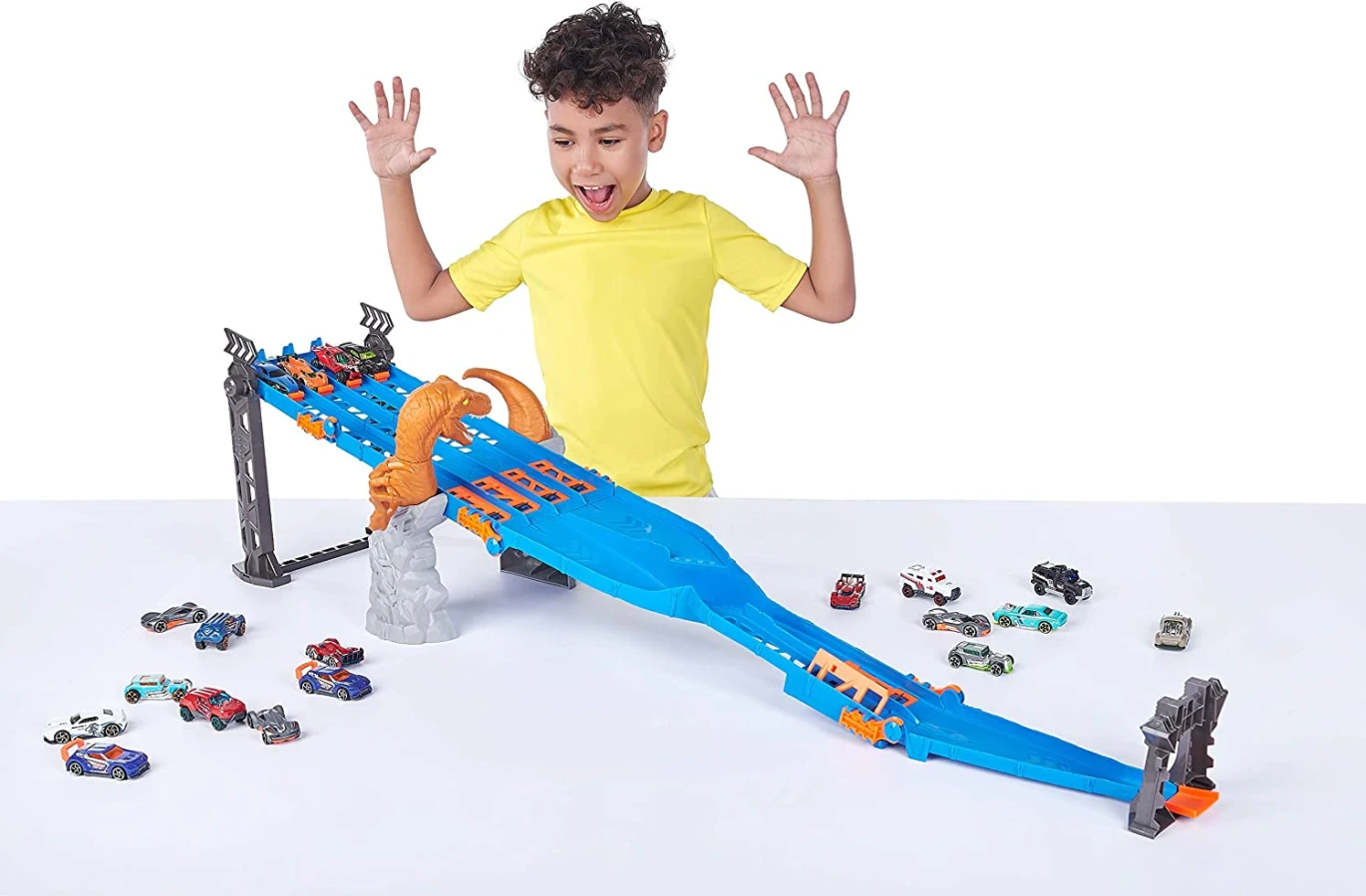 Zuru Metal Machines-Playset-Series 1 4-Lane Madness