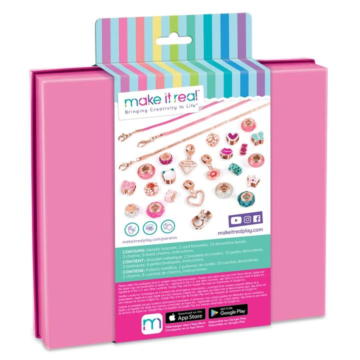 Make It Real: Halo Charms Bracelets Think Pink