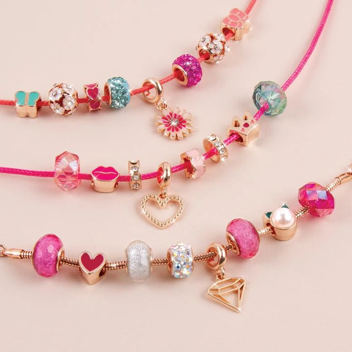 Make It Real: Halo Charms Bracelets Think Pink