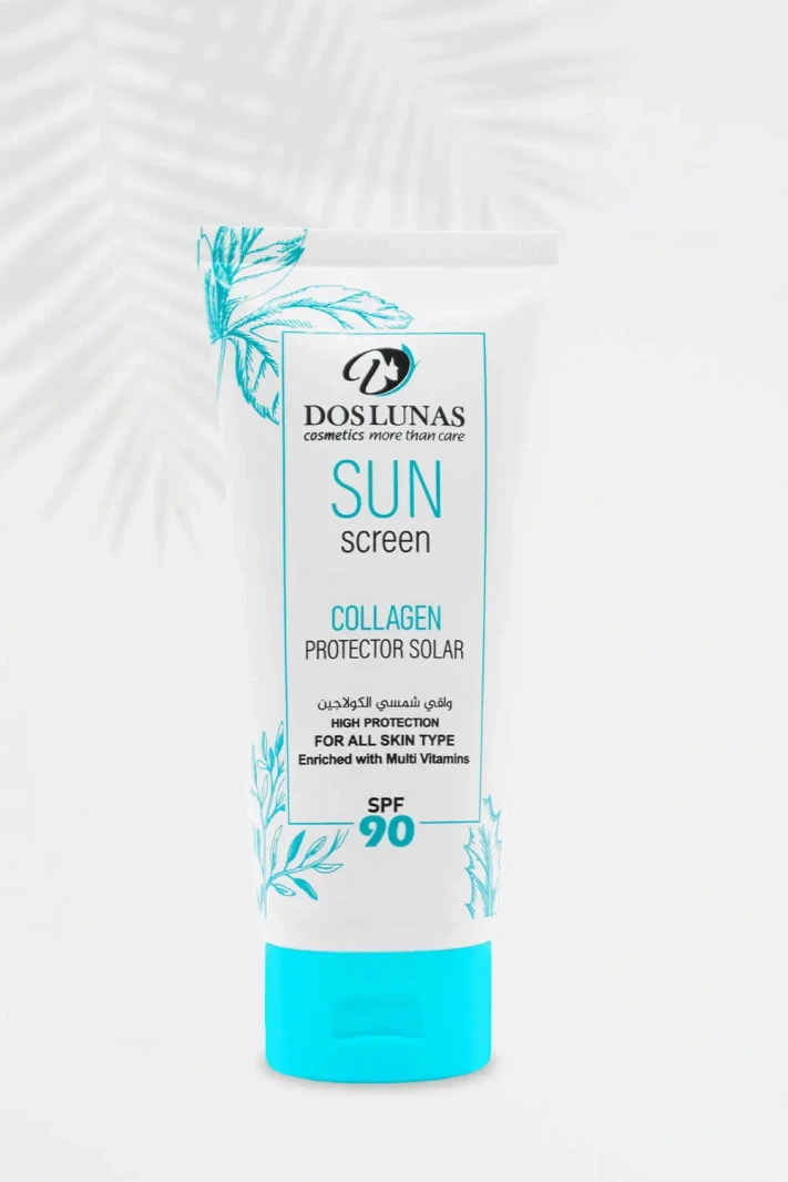 كريم واقي من الشمس 90 SPF الكولاجين