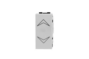 1 Gang White Shutter Switch QVQ