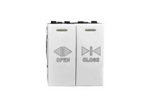 مفتاح اباجور مزدوج ابيض QVQ