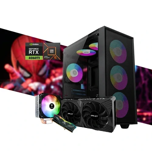 MCS Gaming PC Build // AMD RYZEN 5 7500F // RTX 4060TI 8GB // RAM 16GB DDR5