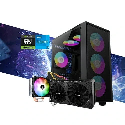 MCS Gaming PC Build // Intel Core i5-14400f // RTX 4060TI 8GB // RAM 16GB