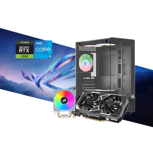 MCS Gaming PC Build // Intel Core i5-12400f // RTX 3050 6GB // RAM 16GB