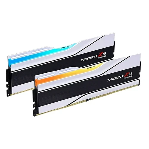 G.Skill Trident Z5 Neo RGB CL36 DDR5 RAM 64GB (2x32GB) 6000MT/S أبيض