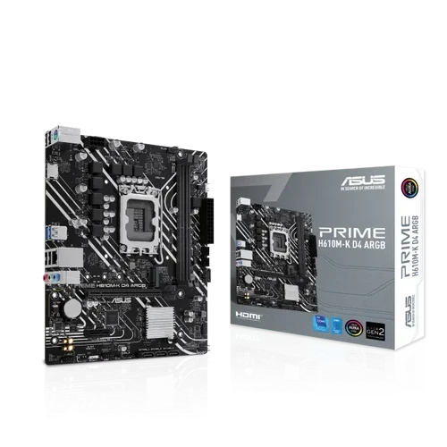 Asus Prime H610M-K D4 Argb اللوحة الأم