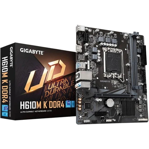 Gigabyte H610M K ، LGA 1700/DDR4 - MATX اللوحة الأم