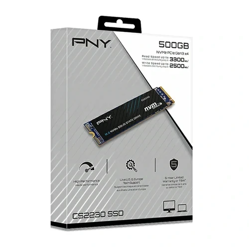 PNY CS2230 500GB PCIE 3.0 X4 M.2 NVME SSD