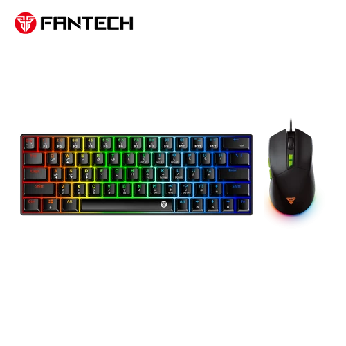 Fantech Atom63 MK859c Mechanical Gaming Keyboard & Mouse Arabic/English