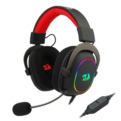 Redragon H510 Zeus -X RGB سماعة ألعاب سلكية - 7.1 صوت محيطي