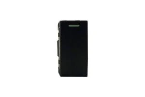 1 Gang Black Rocker Switch W/LED QVQ