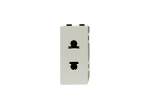1 Gang Ivory Socket QVQ