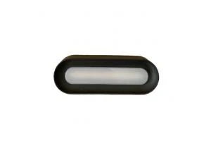 Up&Down two lenses, oval black lit face 6w Vetro VE-UD0002