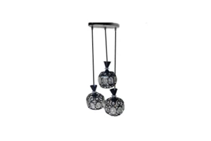 I Light Triple Pendant Light with Glass   PS03