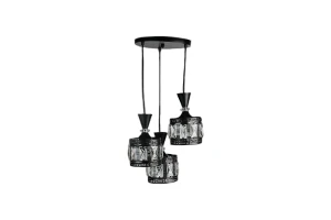 I Light معلقة ثلاثية مع زجاج   PS08