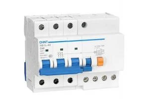 Chint RCBO 4P 40A 300mA 6KA NB1L-40-4P-40-300-6