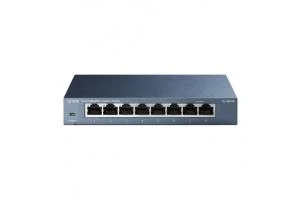 Switch , 2 uplink 10/100/1000 ,  poe 10 /100/1000 مداخل 8  DS-3E0510P-E/M