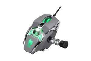 T-Wolf V10 Warrior Silver RGB Gaming Mouse