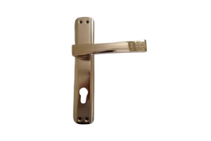 Yuni Lotus Turkish Door handle Bronze