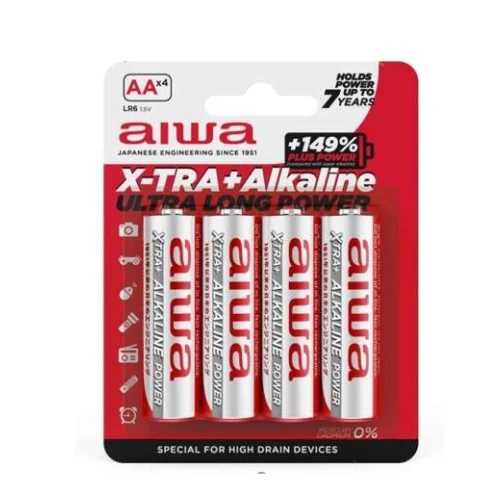 بطاريات أيوا | 4 قطع | AB-AALR6/4 X-TRA