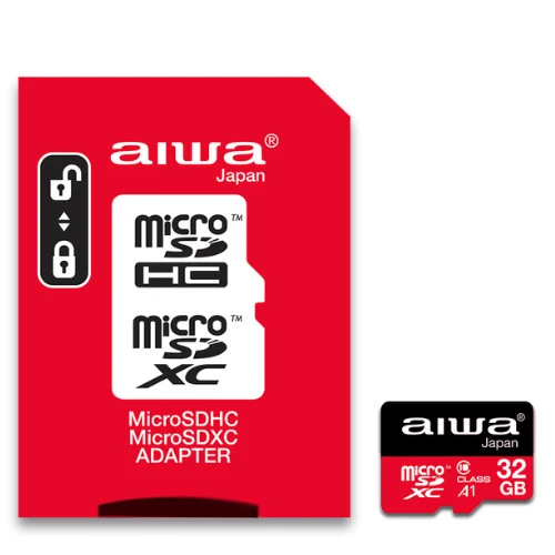 كرت ذاكرة Aiwa Micro SD | سعة 32 جيجابايت | MSDC10