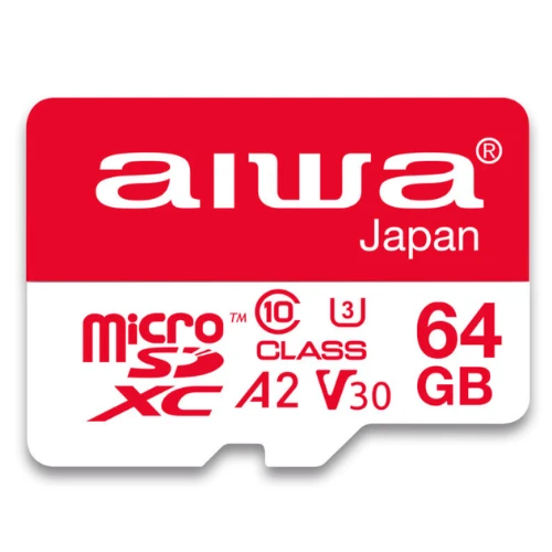 كرت ذاكرة Aiwa Micro SD | سعة 64 جيجابايت | MSDV30