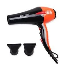 مجفف الشعر الاحترافي Precision Ware ENZO EN-6113 بقوة 5500 واط وسرعة تجفيف فائقة مع محرك تيار متردد و3 إعدادات للحرارة وإعدادين للسرعة وفوهة تركيز، إصدار عالمي