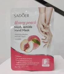 SADOER Honey Peach Niacinamide Hand Mask – 35g