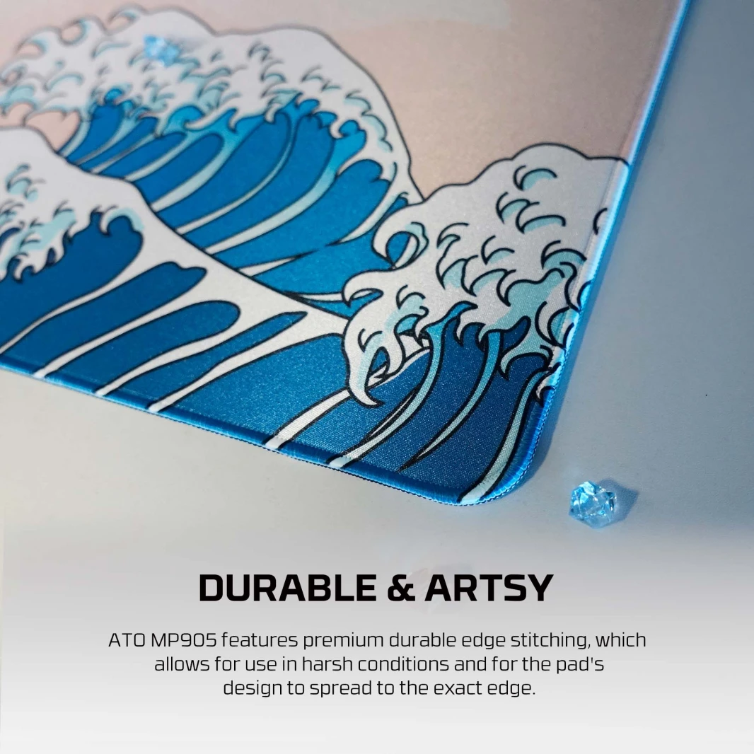 Fantech ATO MP905 Mousepad - Kujira Nami (Beige)