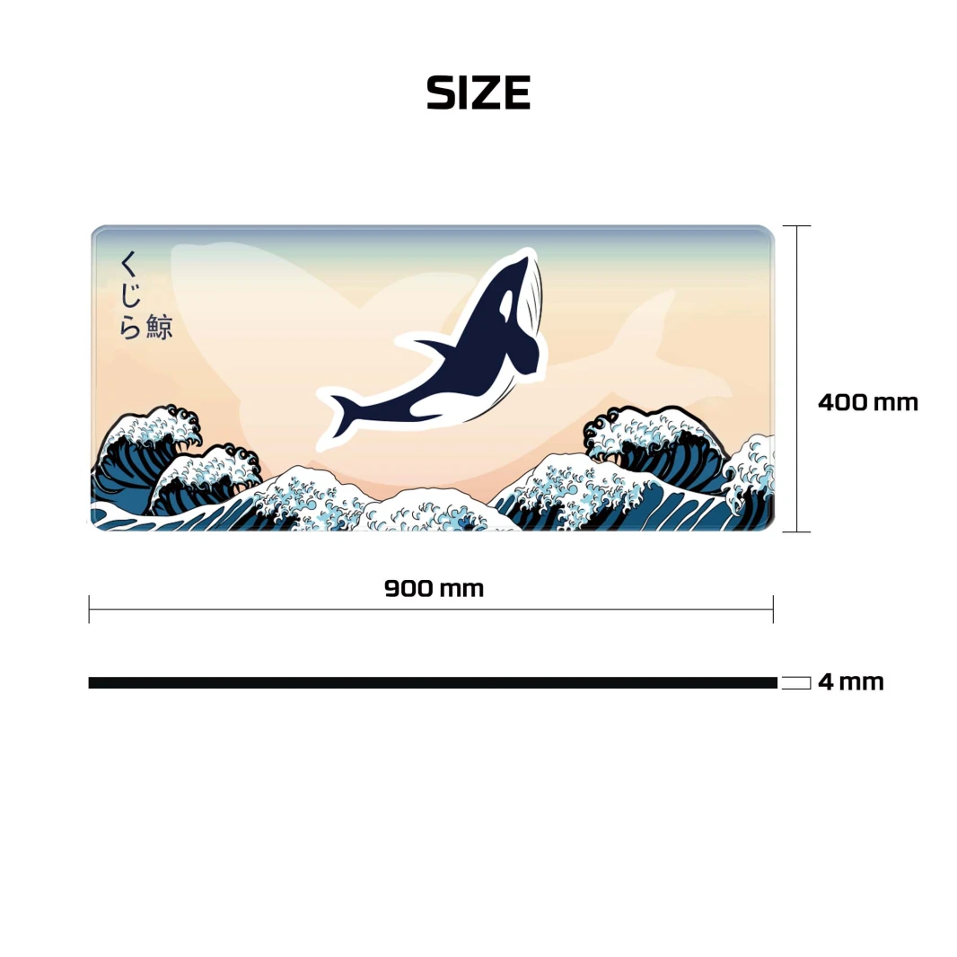 Fantech ATO MP905 Mousepad - Kujira Nami (Beige)