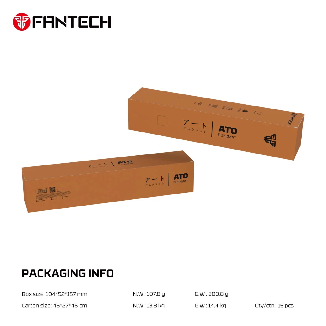 Fantech ATO MP905 Mousepad - Kujira Nami (Beige)