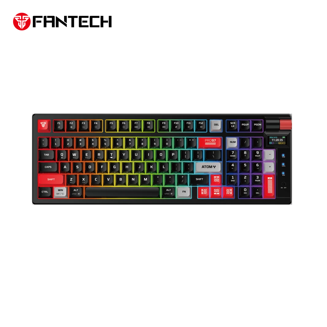 FANTECH MK918 ATOM PRO97 WIRELESS MECHANICAL GAMING KEYBOARD WHITE
