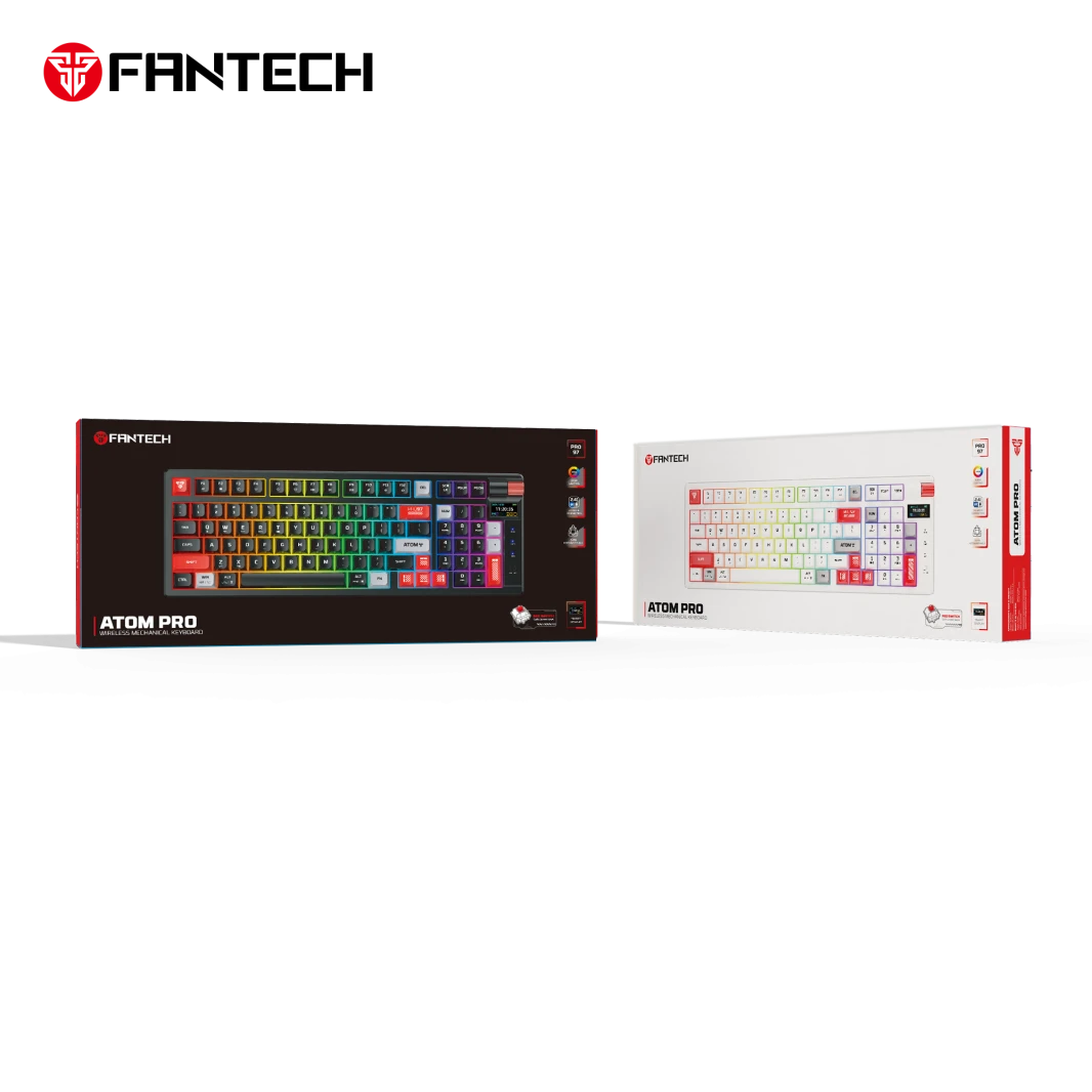 FANTECH MK918 ATOM PRO97 WIRELESS MECHANICAL GAMING KEYBOARD WHITE