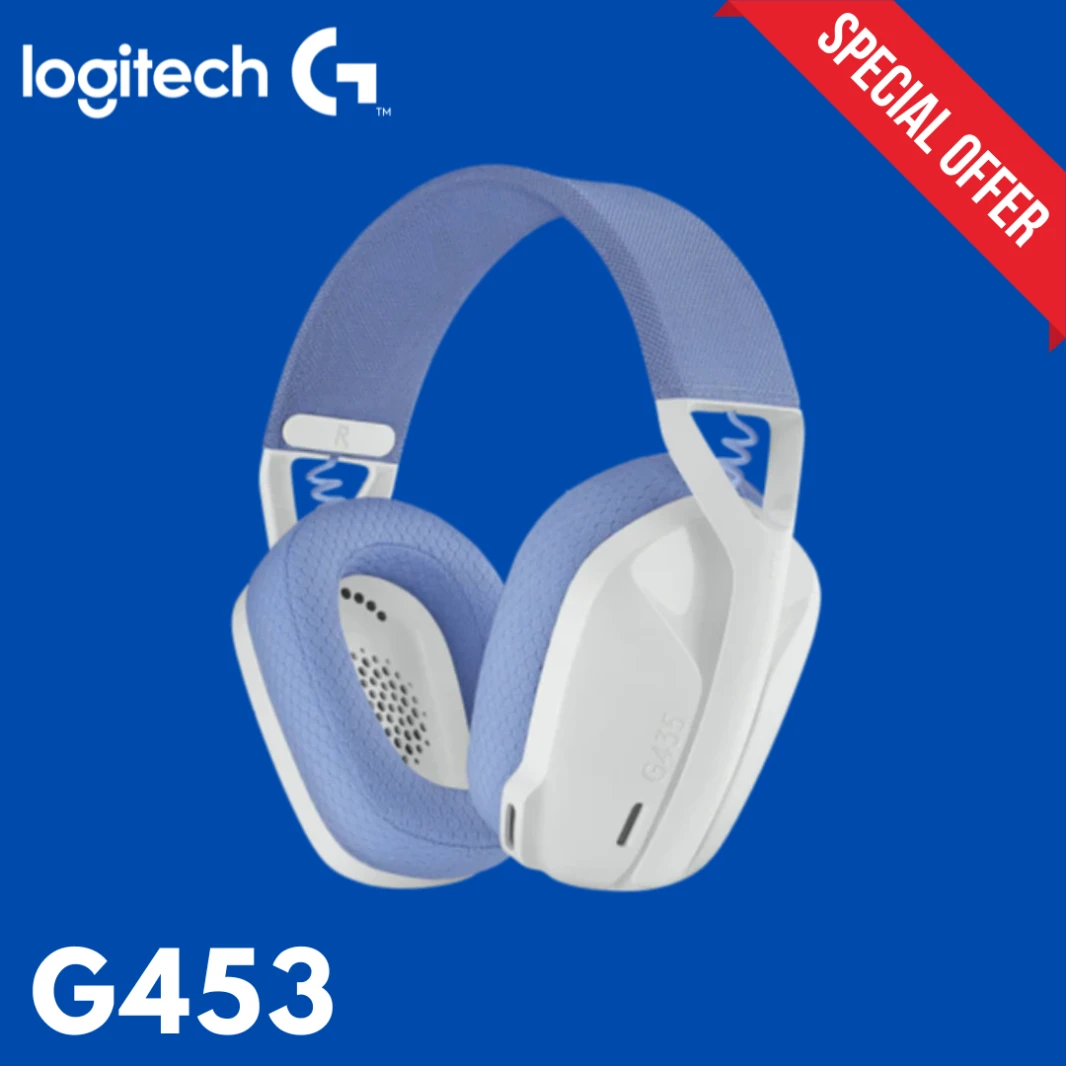 Logitech G435 Ultra-Light Wireless Bluetooth Gaming Headset