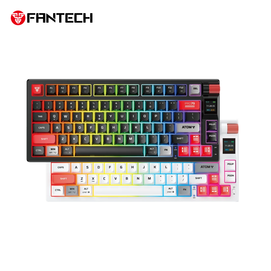 FANTECH MK917 ATOM PRO79 WIRELESS MECHANICAL GAMING KEYBOARD BLACK