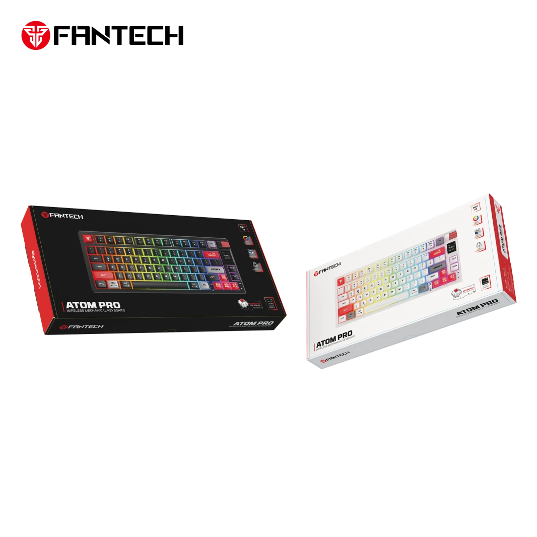 FANTECH MK917 ATOM PRO79 WIRELESS MECHANICAL GAMING KEYBOARD BLACK