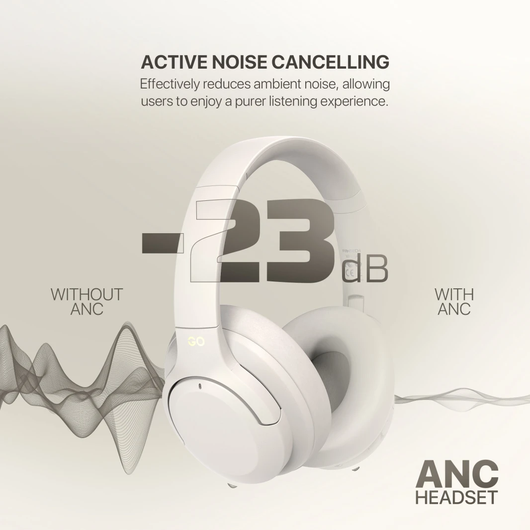 Fantech Wh05a Go Vibe ANC Wireless Baige