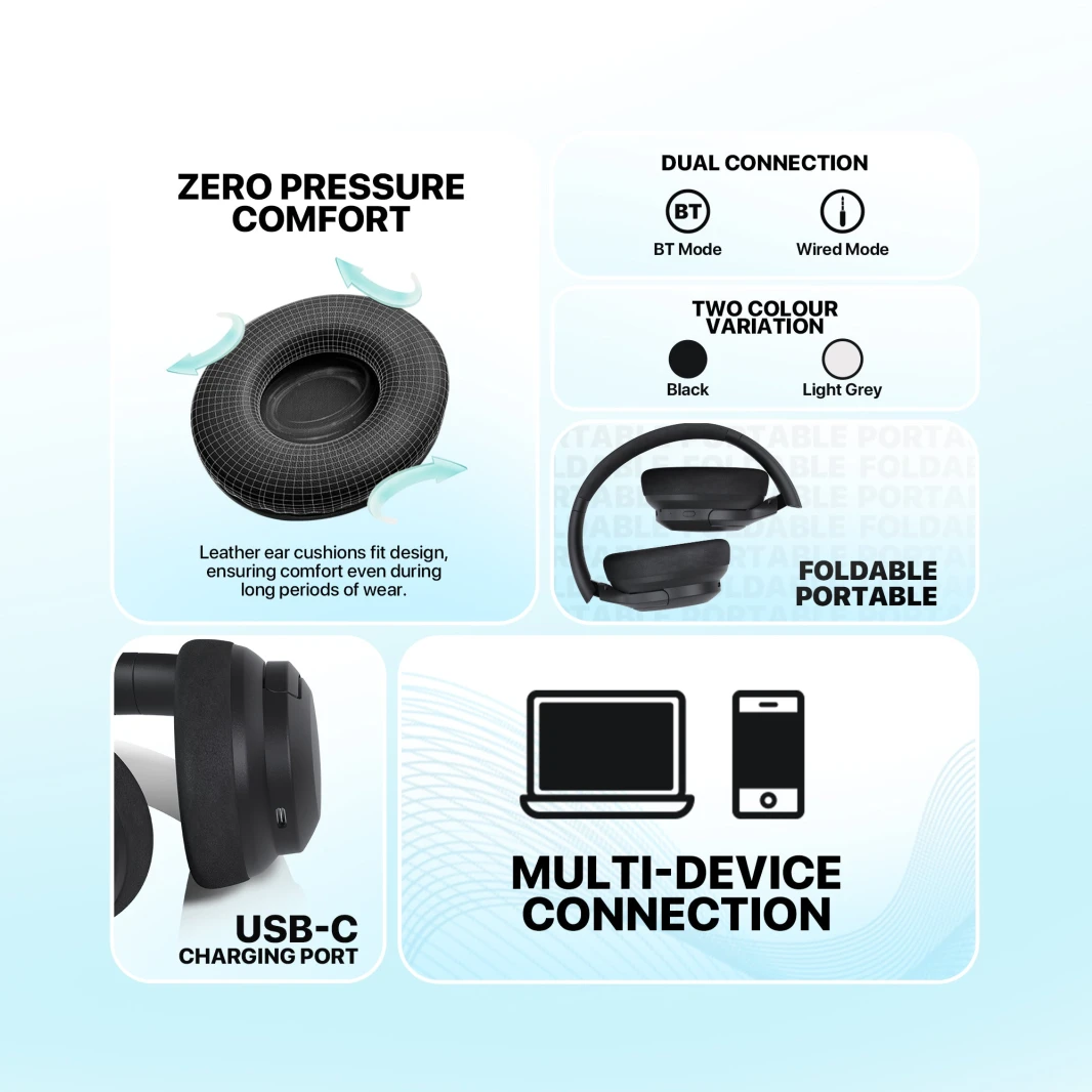 Fantech Wh05a Go Vibe ANC Wireless Baige